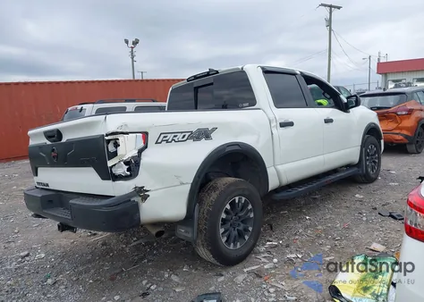 2022 Nissan Titan Pro-4X 4X4 from USA, damaged, VIN 1N6AA1ED1NN104765